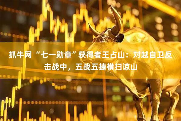 抓牛网 “七一勋章”获得者王占山：对越自卫反击战中，五战五捷横扫谅山