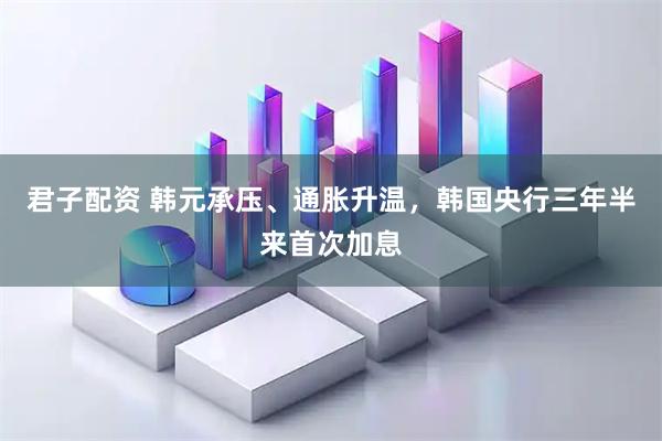 君子配资 韩元承压、通胀升温,韩国央行三年半来首次加息